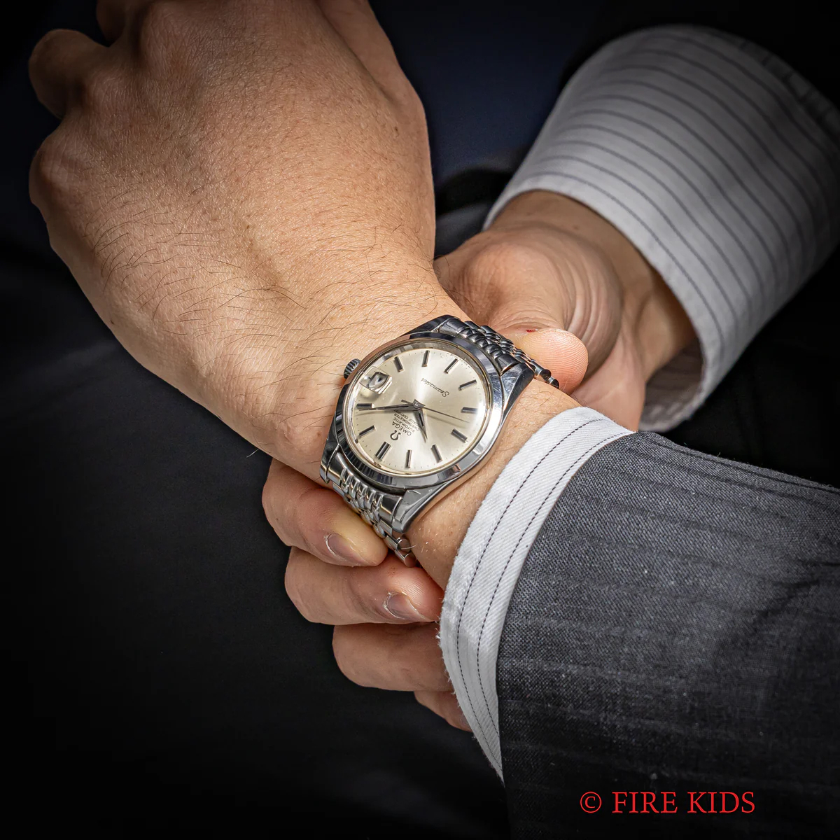 FIREKIDS｜ファイアーキッズ / セイコー クロノス 1959年製 黒文字盤